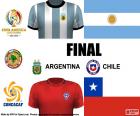 Аргентина против Чили, в финал Копа Америка Сентенарио 2016